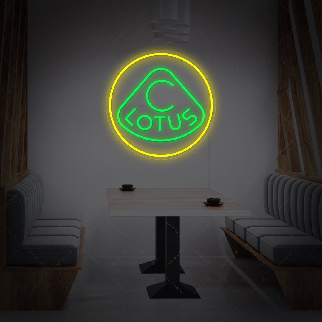 "Lotus" Neonskylt