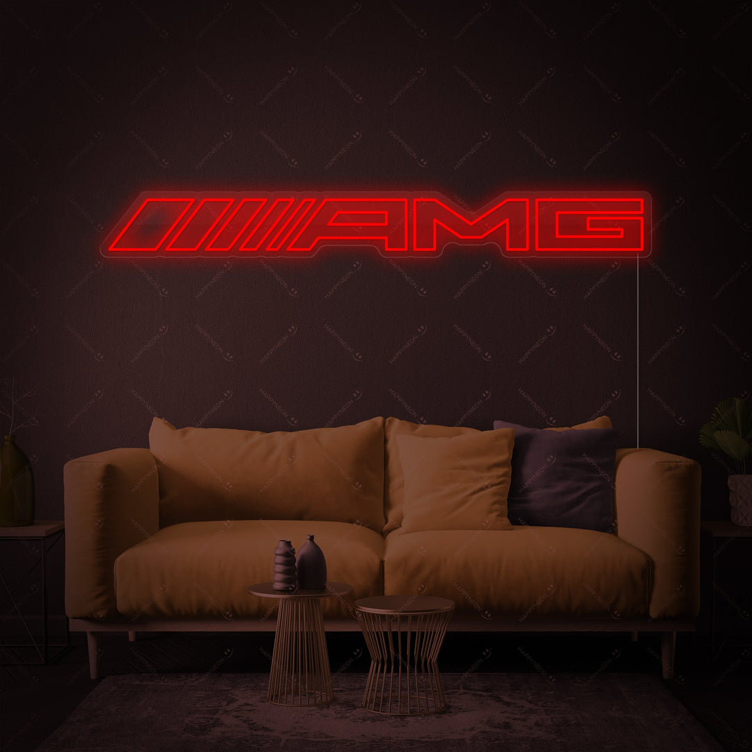 "AMG" Neonskylt