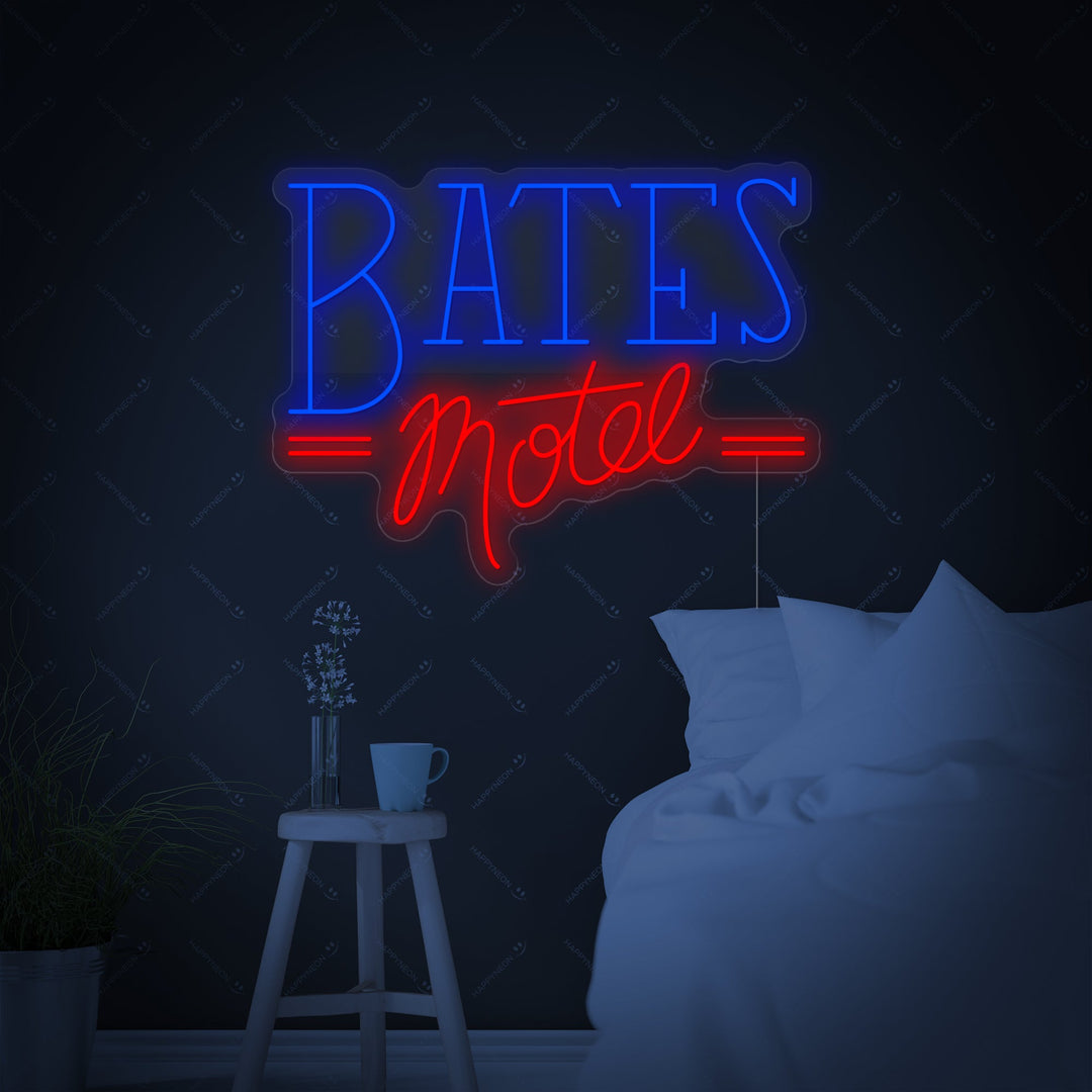 "Bates Motel" Neonskylt