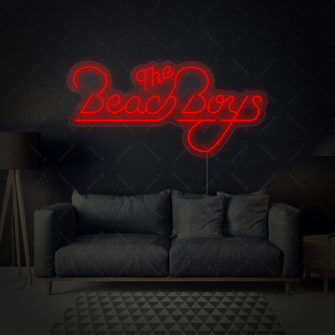 "Beach Boys" Neonskylt