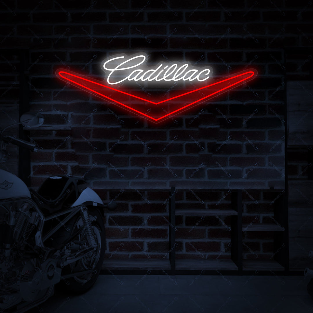 "Cadi-Car" Neonskylt