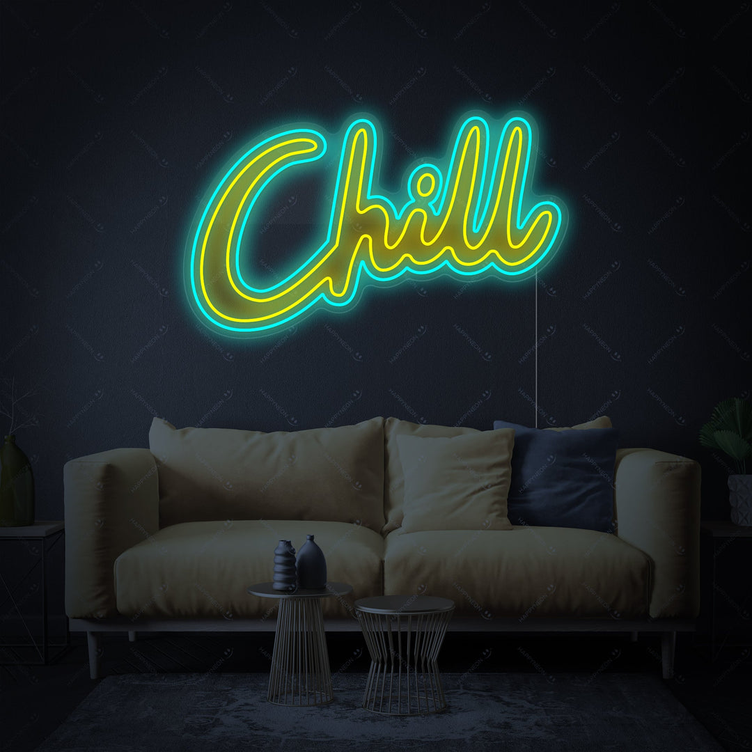 "Chill" Neonskylt