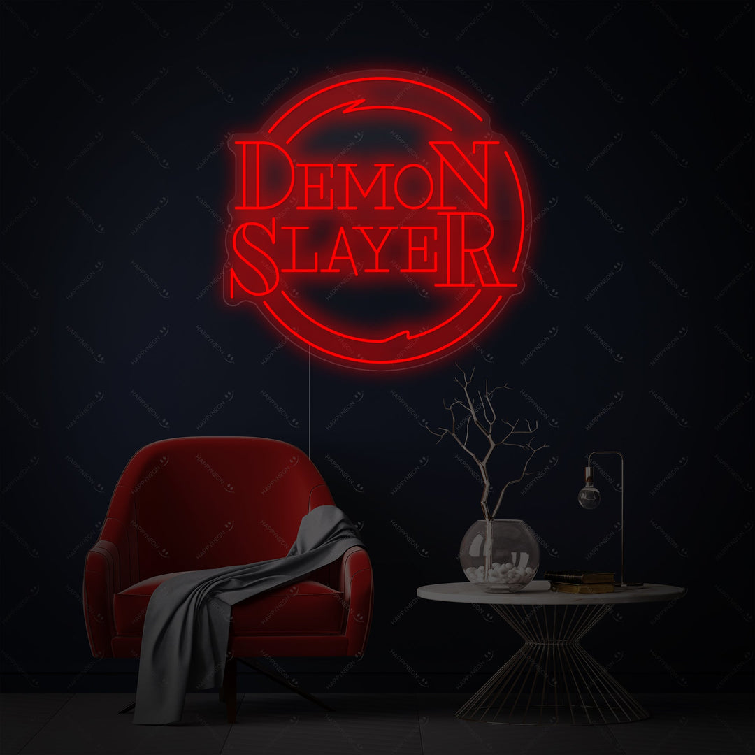 "Demon Slayer" Neonskylt