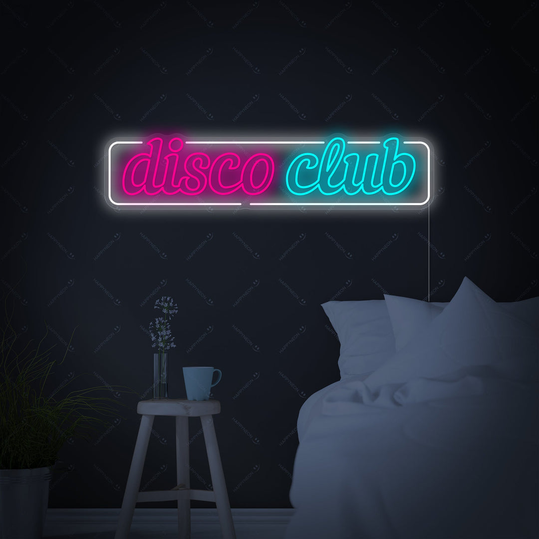 "Disco Club" Neonskylt