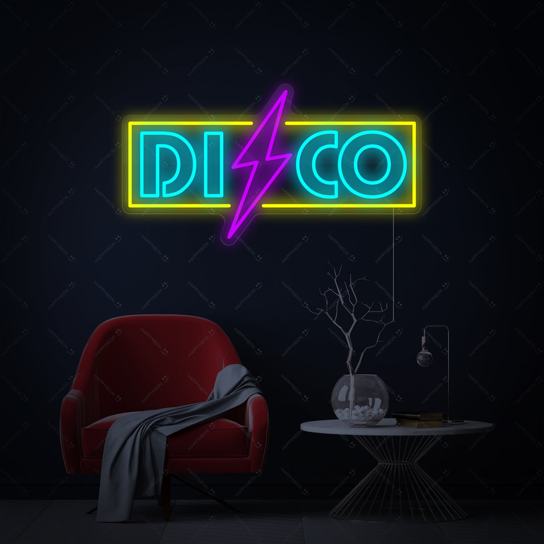 "Disco" Neonskylt