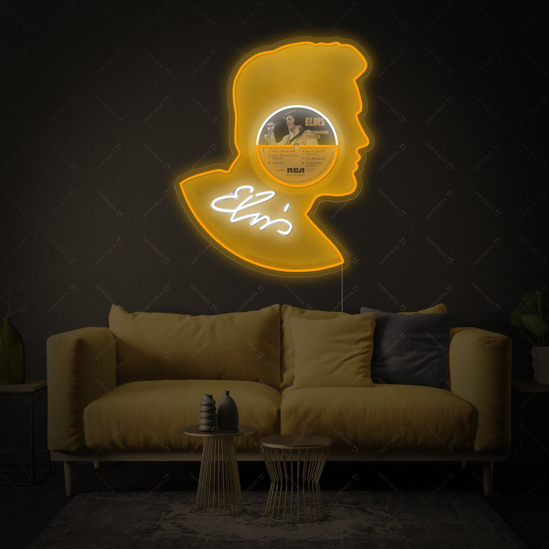 "Elvis" Neonskylt