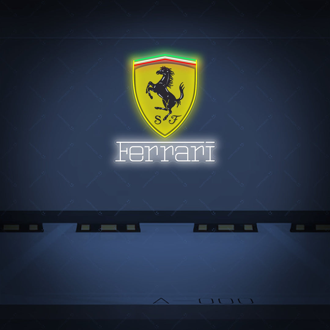 "Ferra-Car" Neonskylt