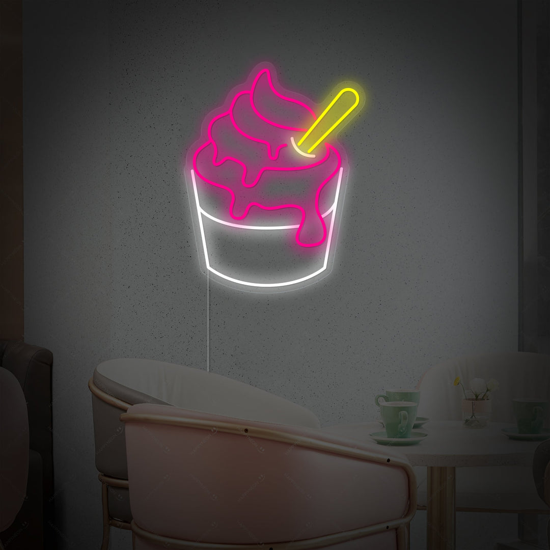 "Gelato" Neonskylt