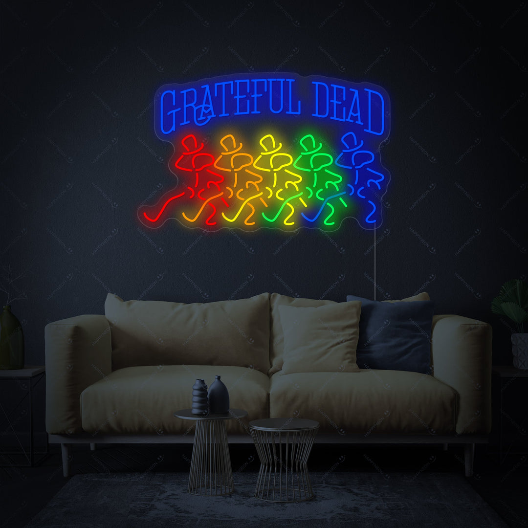 "Grateful Dead" Neonskylt