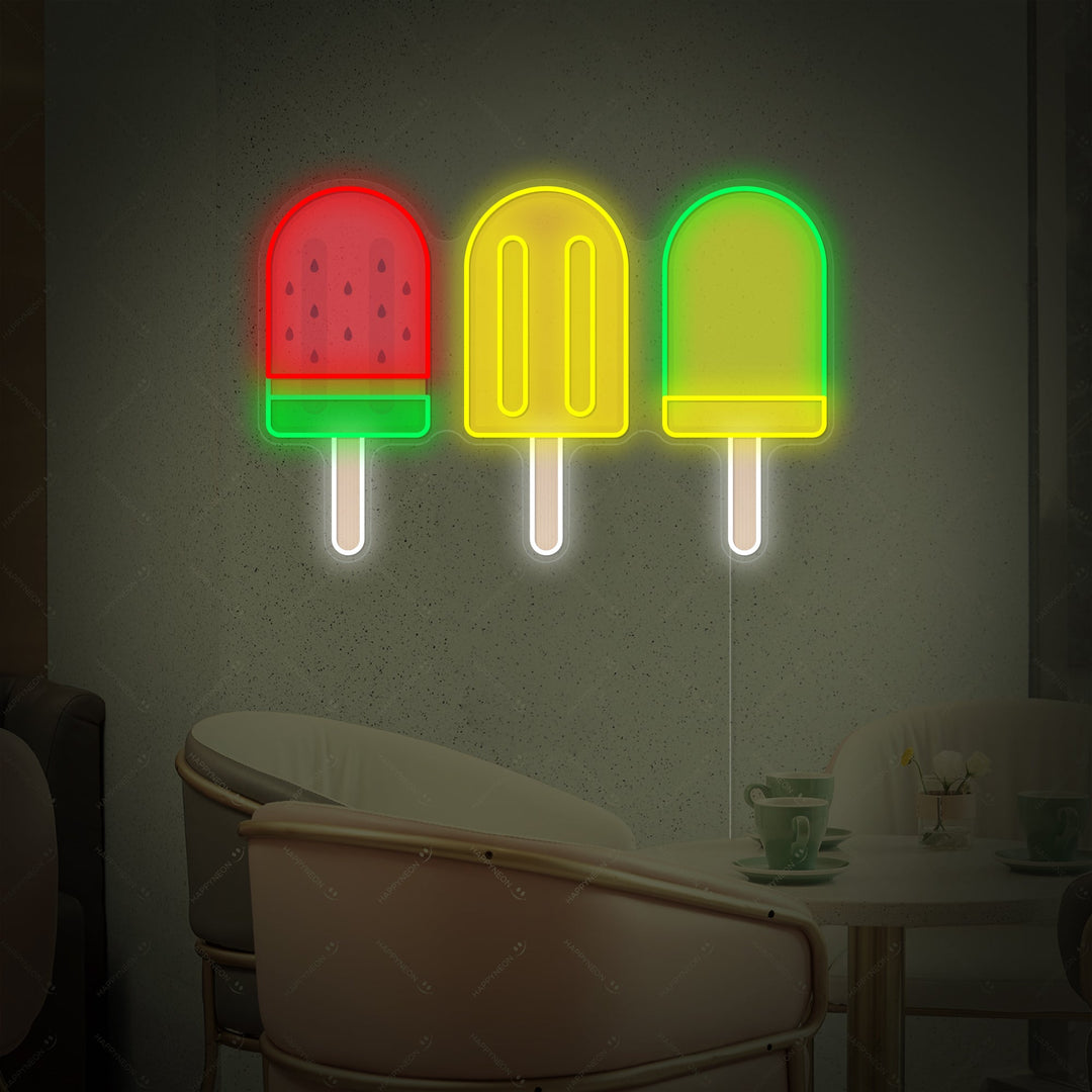 "Glassbar" Neonskylt