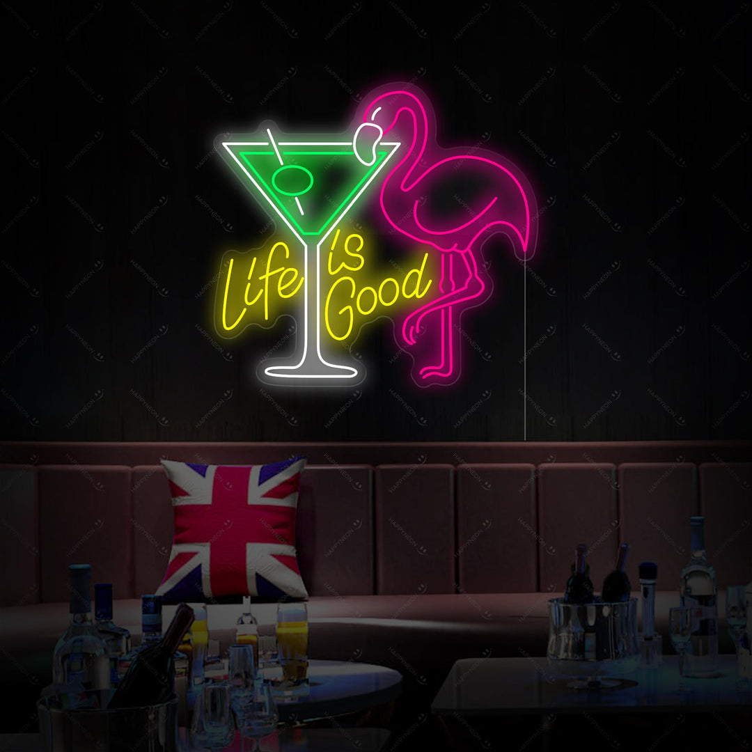 "Life Is Good" Neonskylt
