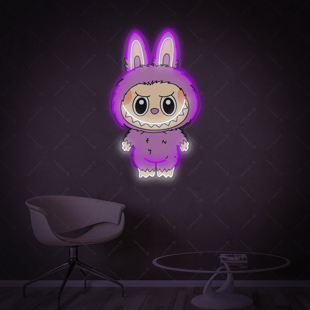 "The Monsters Labubu" Neonskylt