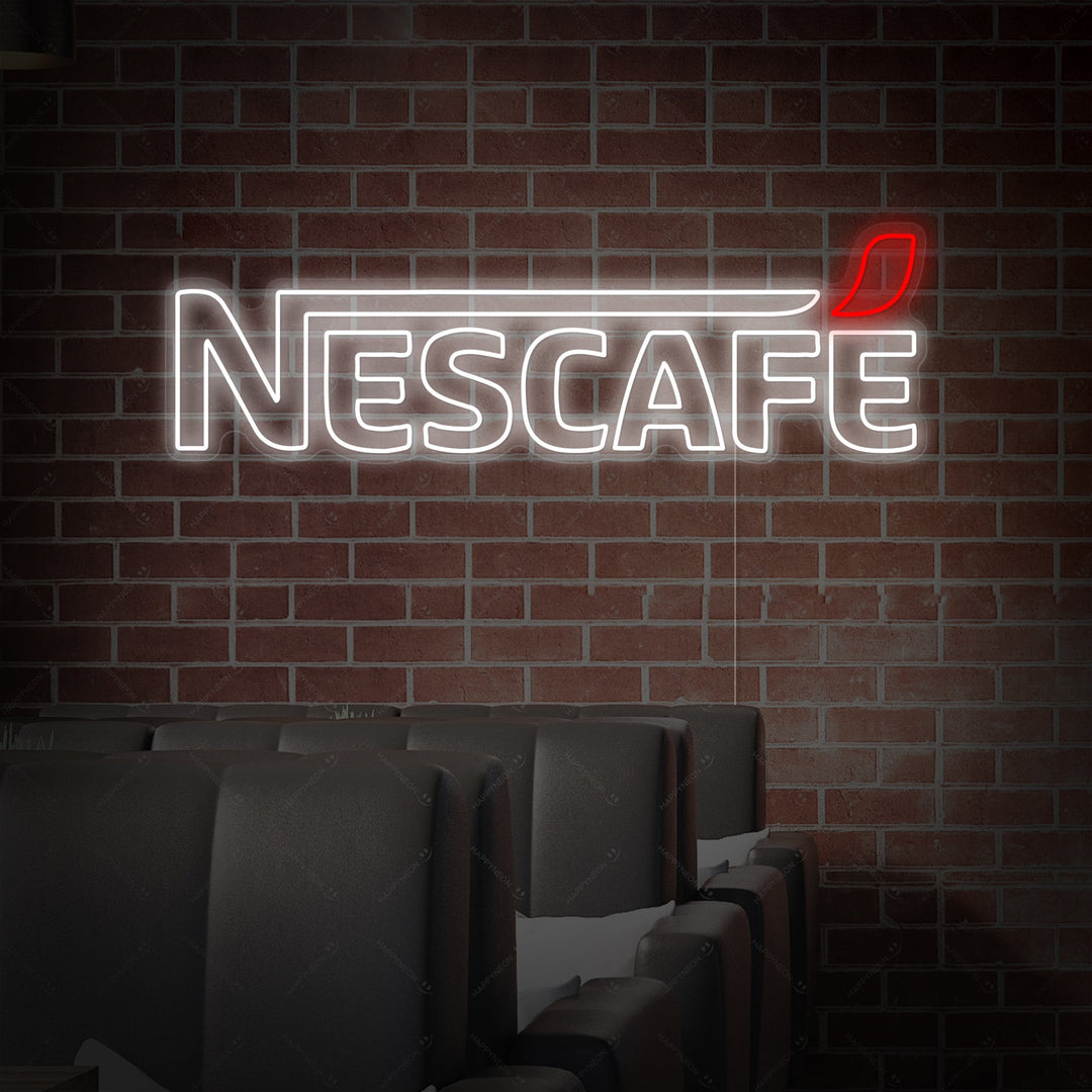 "Nescafe" Neonskylt
