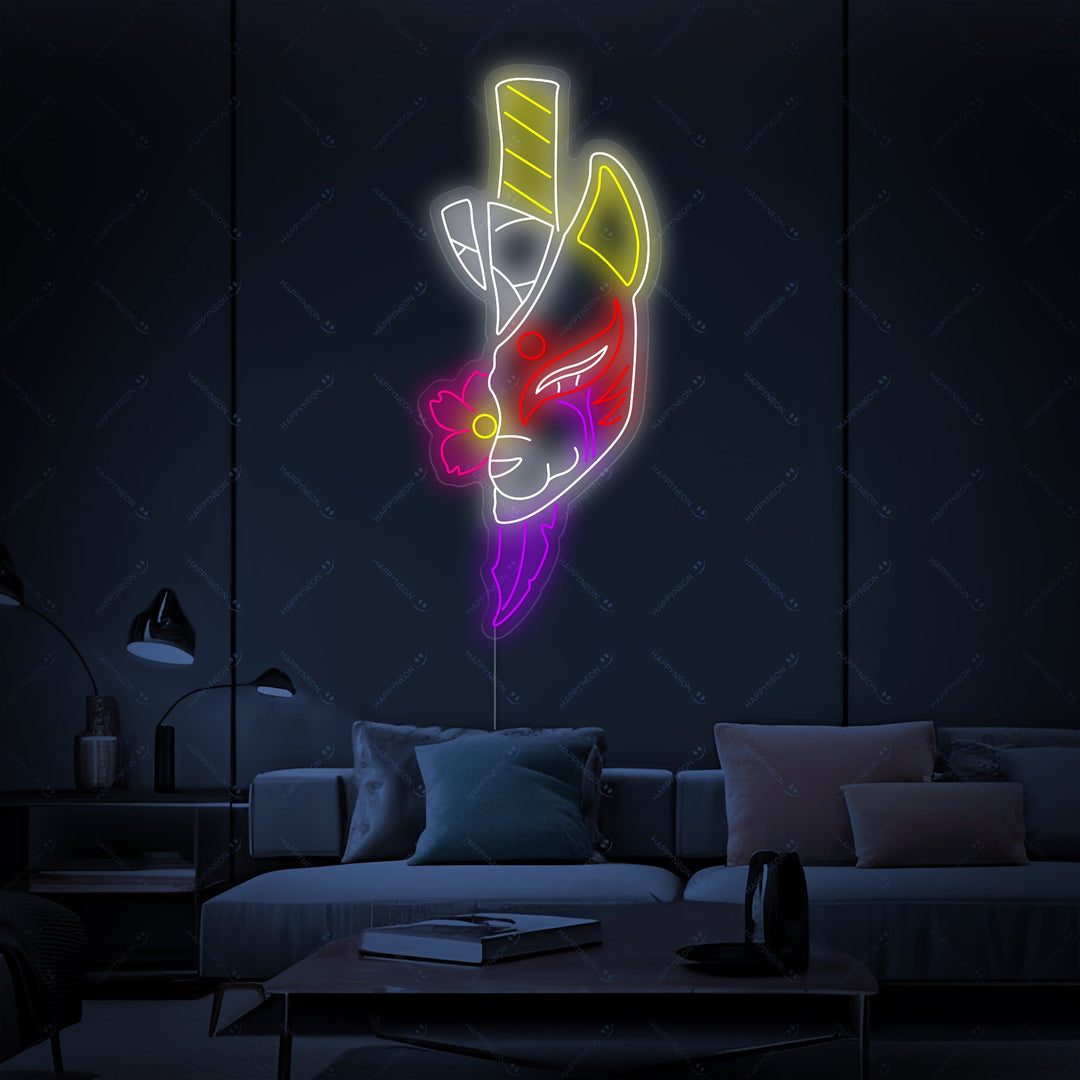 "Nezuko" Neonskylt