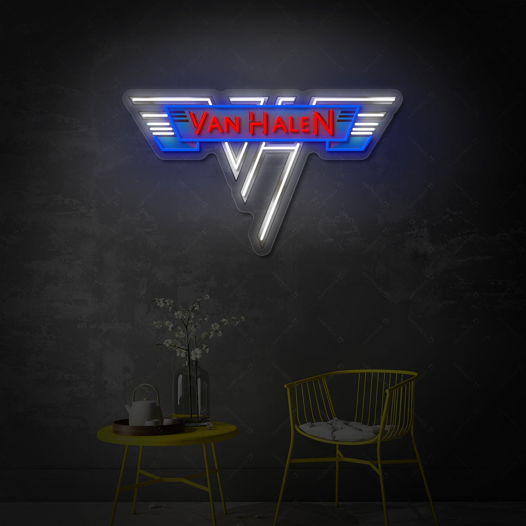 "Van Halen" Neonskylt