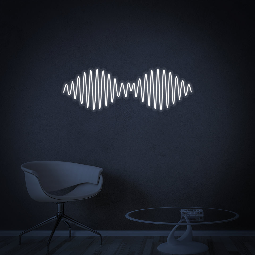 "AM Wave Musik Rockband" Neonskylt