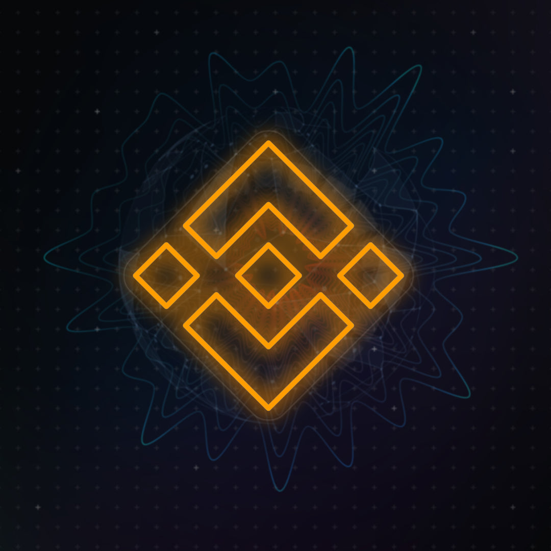 "Binance BNB-Mynt" Neonskylt