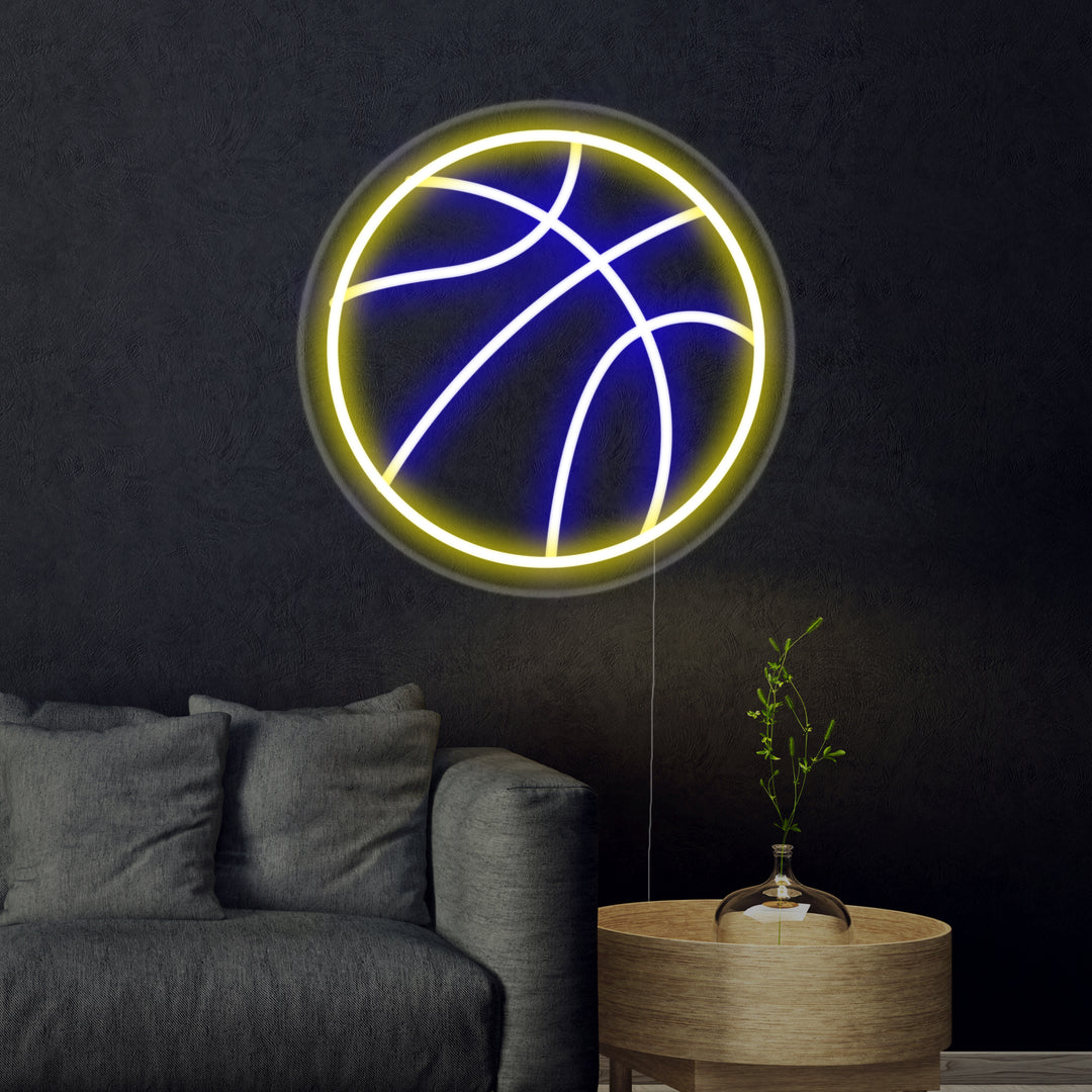 "Basketboll" Neonskylt