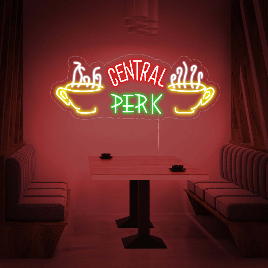 "Central Perk" Neonskylt