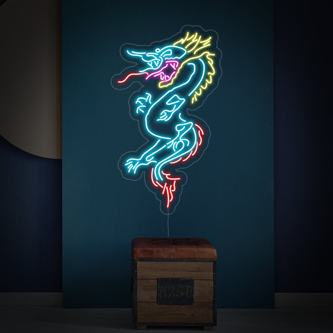"Drake" Neonskylt