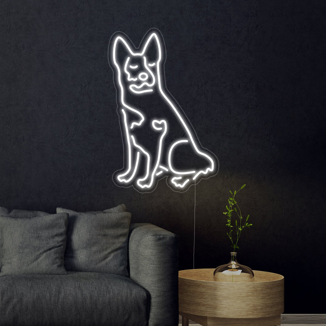 "Drovers Hund" Neonskylt