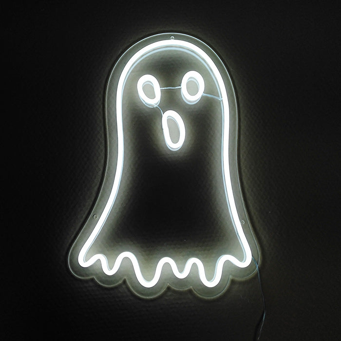 "Elementsymbol Spöke" Neonskylt