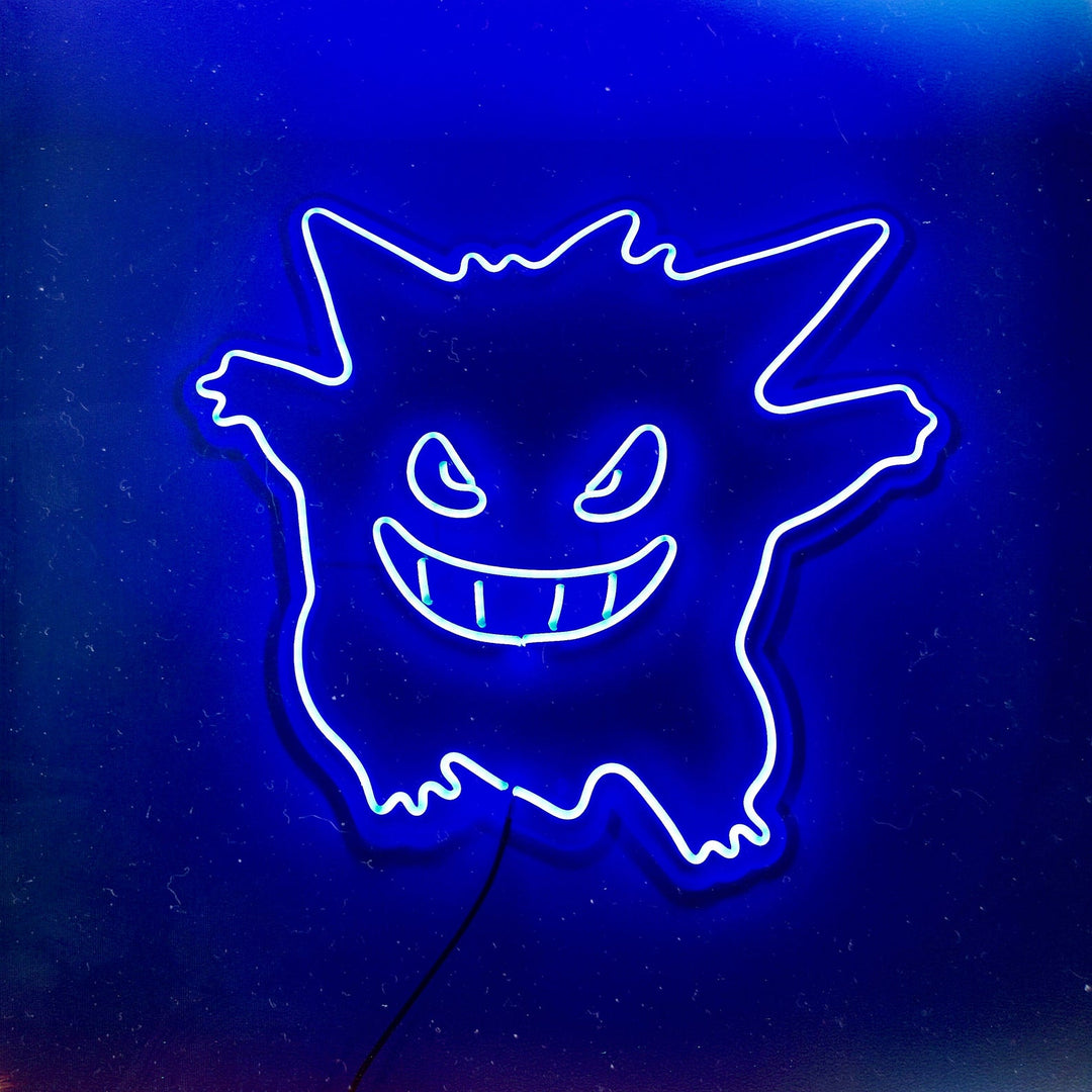 "Gengar, Pokemon Rumsinredning" Neonskylt