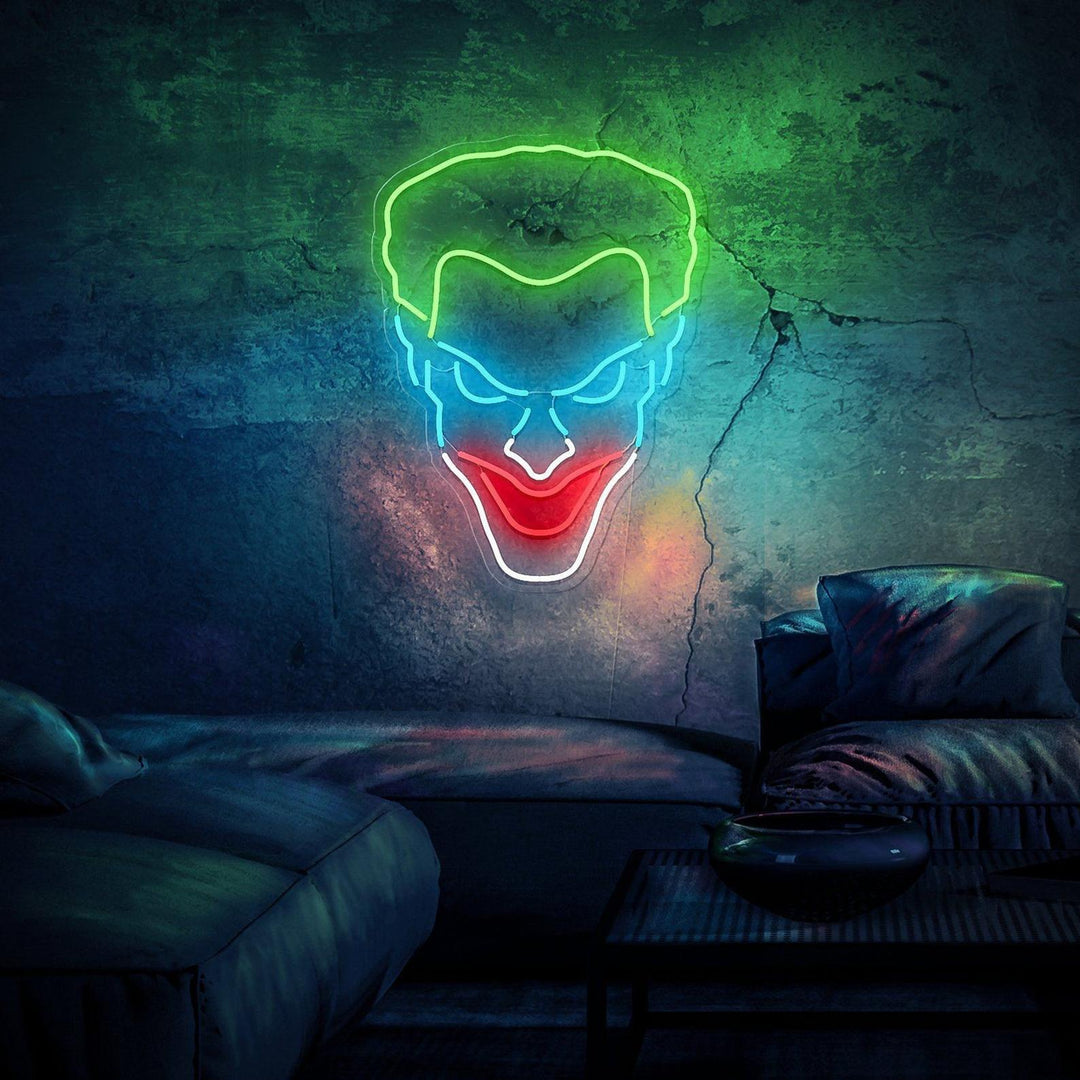 "Joker" Neonskylt