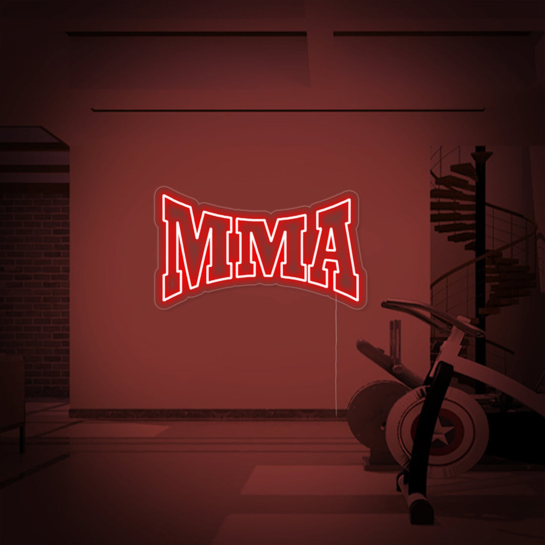 "MMA" Neonskylt