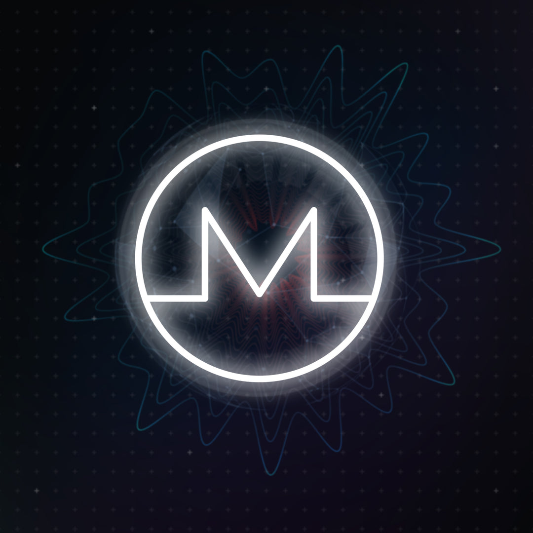 "Monero (Xmr) Krypto" Neonskylt