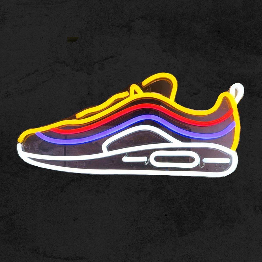 "NK Air Max 97 Sneaker" Neonskylt