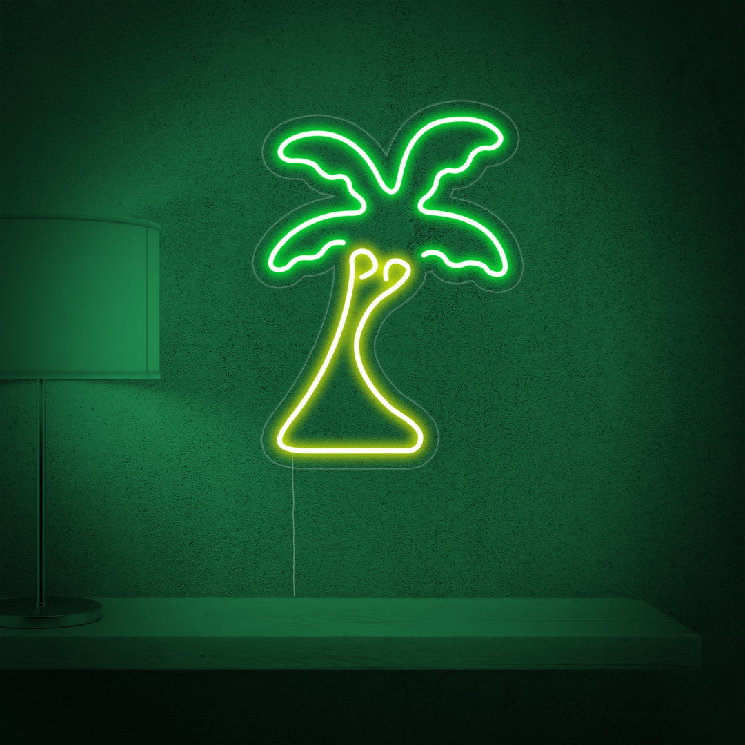 "Palmtree" Neonskylt