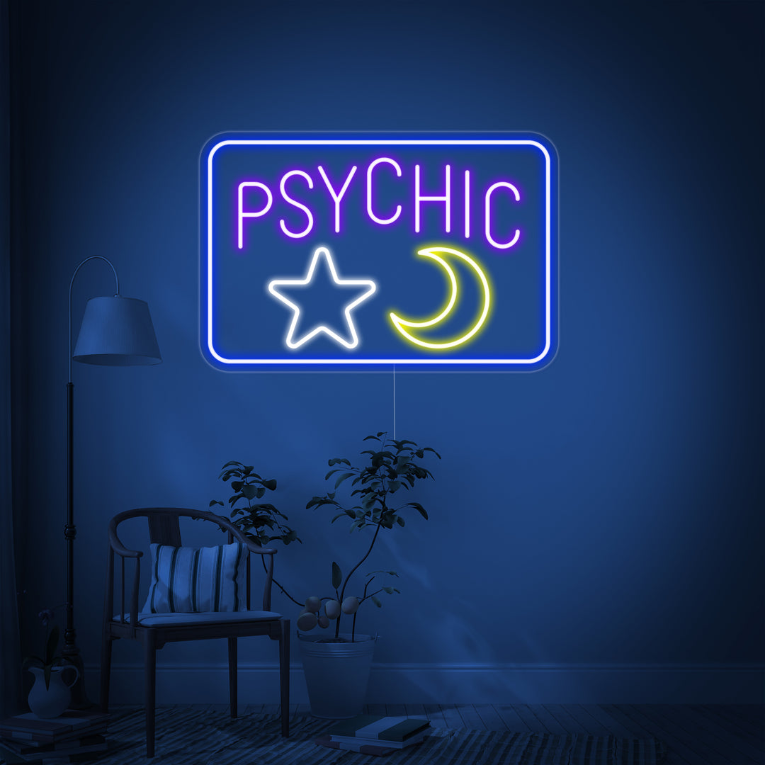 "Psychic" Neonskylt