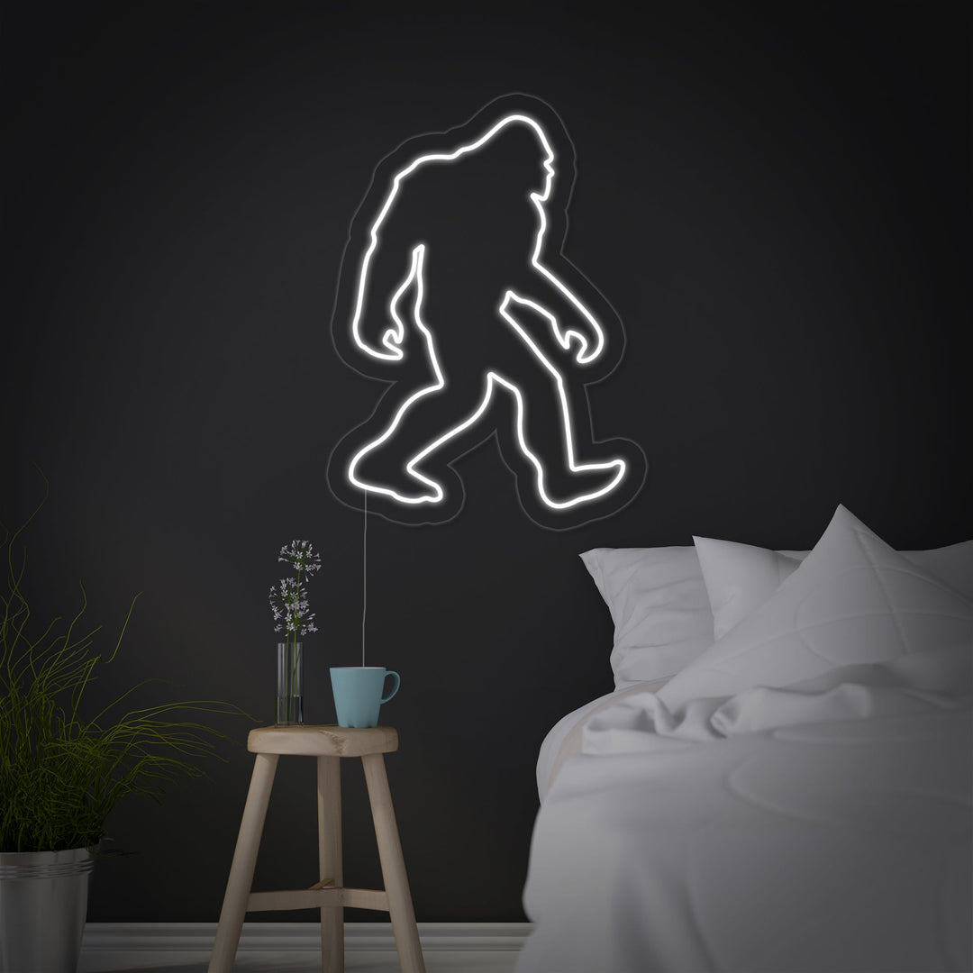 "Sasquatch" Neonskylt