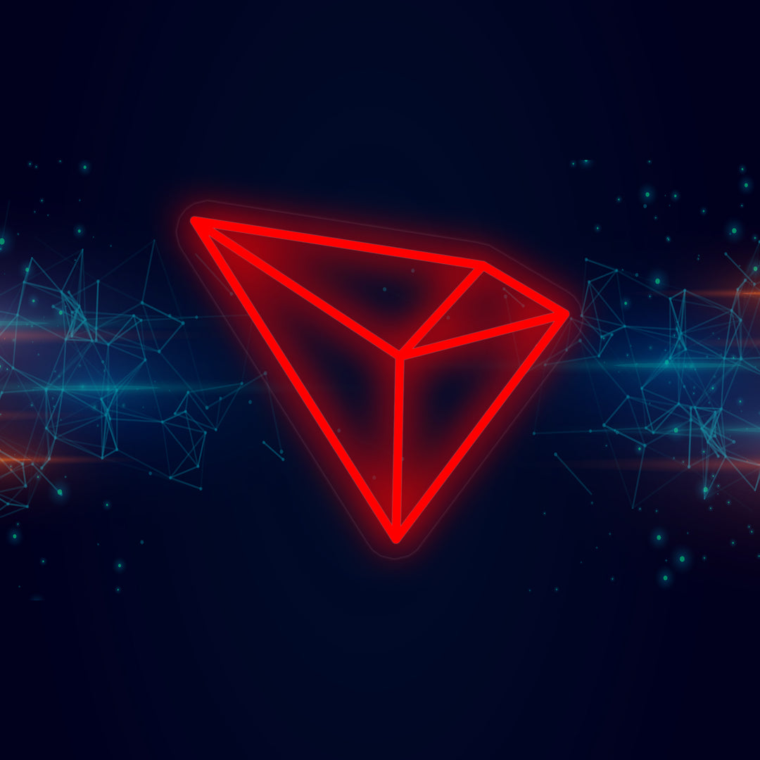 "Tron Trx-Logotyp" Neonskylt