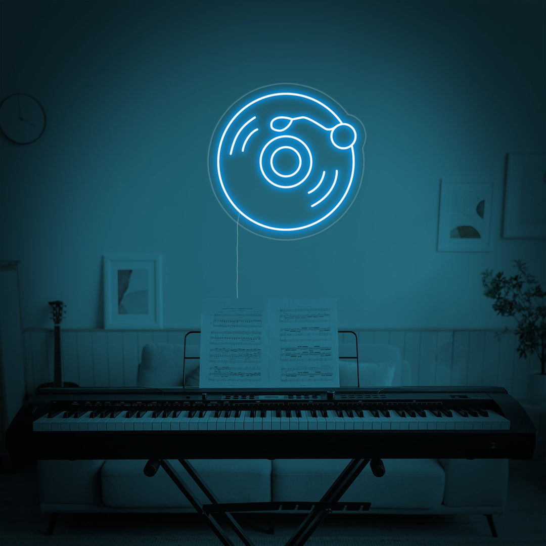 "Vinyl" Neonskylt