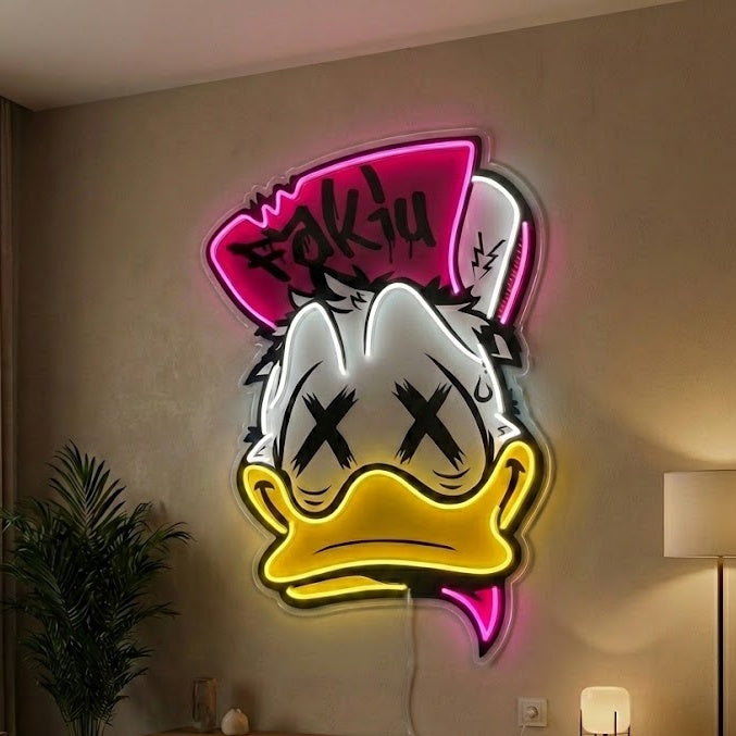 "Punkanka" Neonskylt