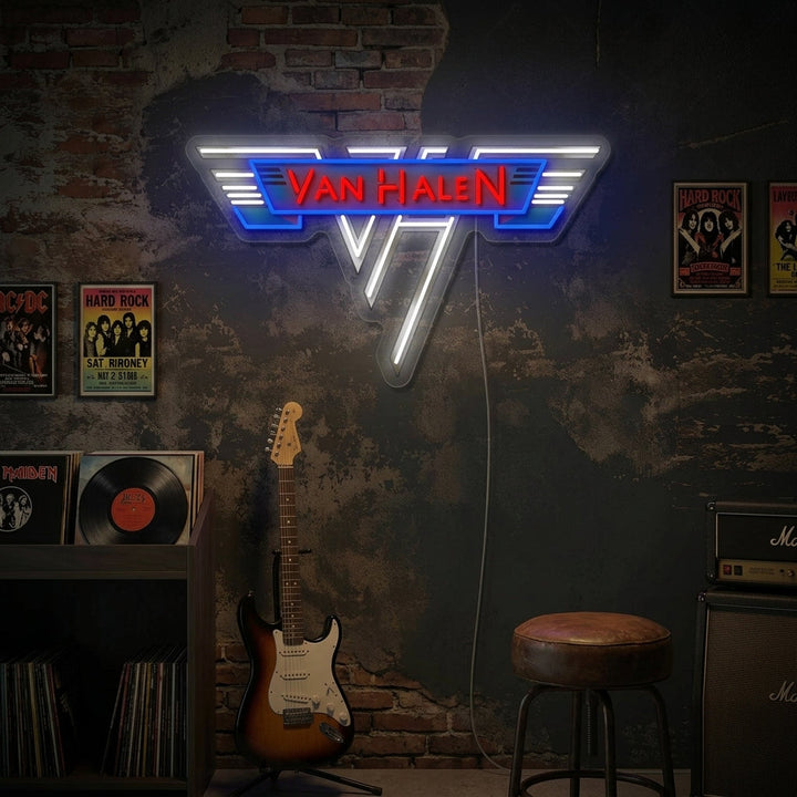 "Van Halen" Neonskylt