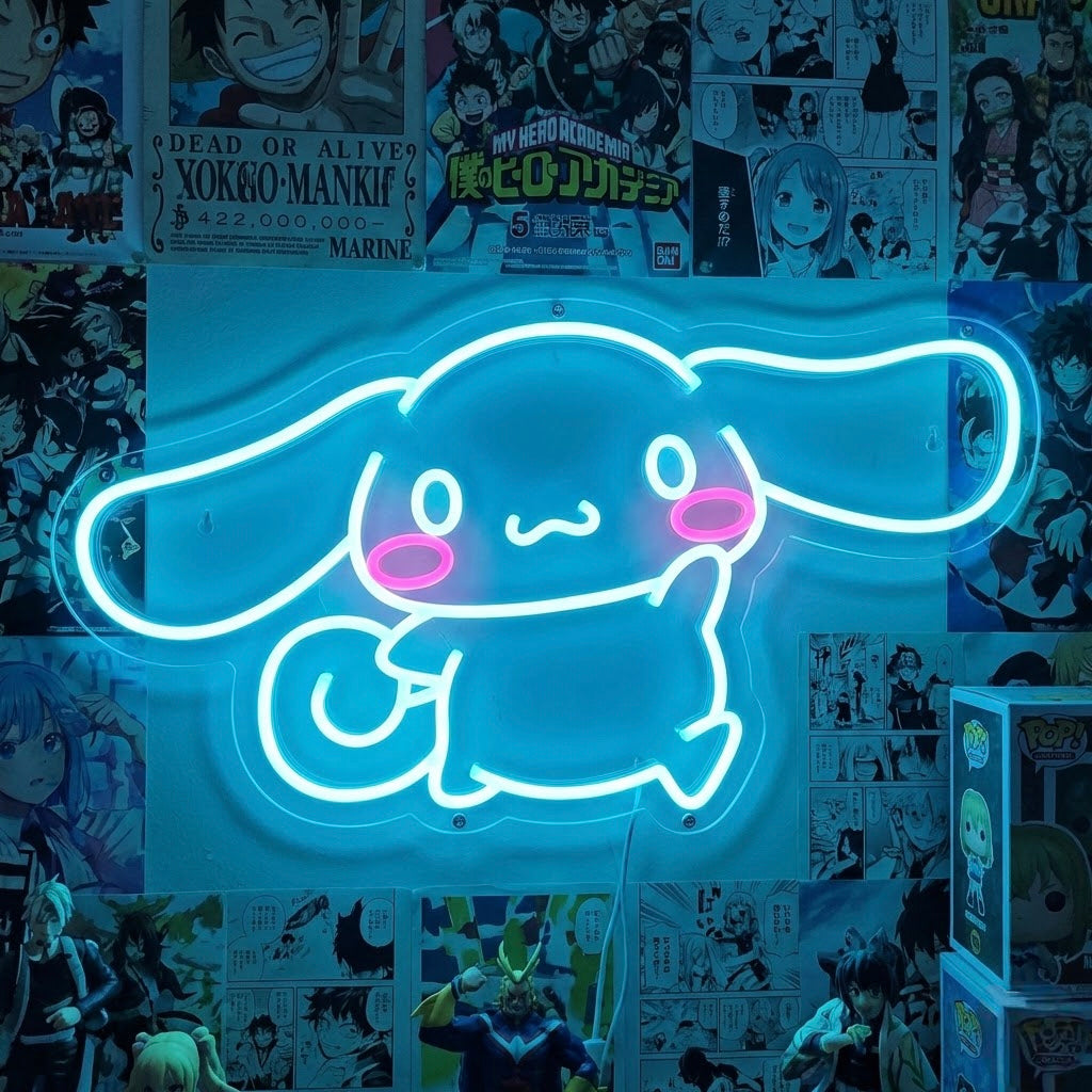 "Cinnamoroll Anime" Neonskylt