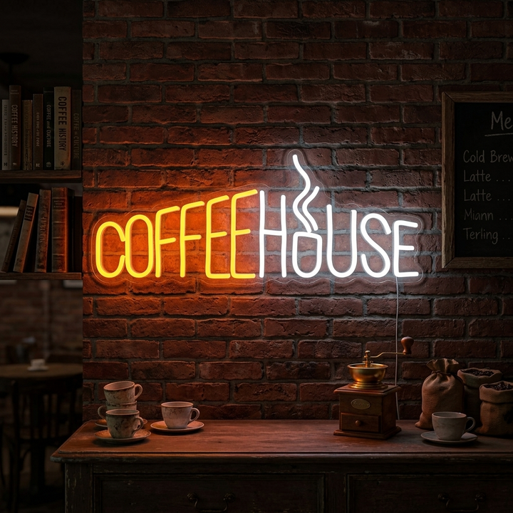 "Coffee House" Neonskylt