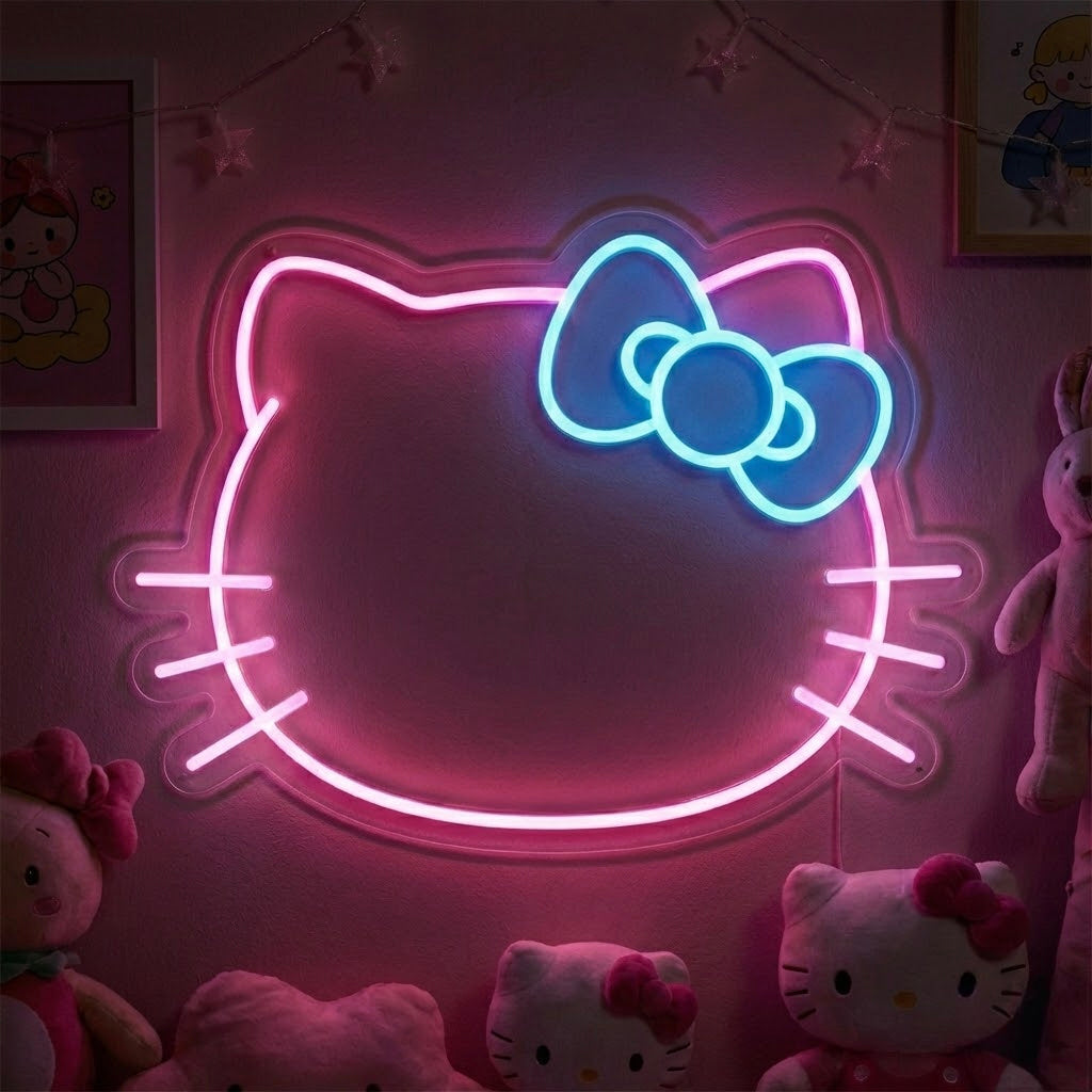 "Kitty Cat" Neonskylt