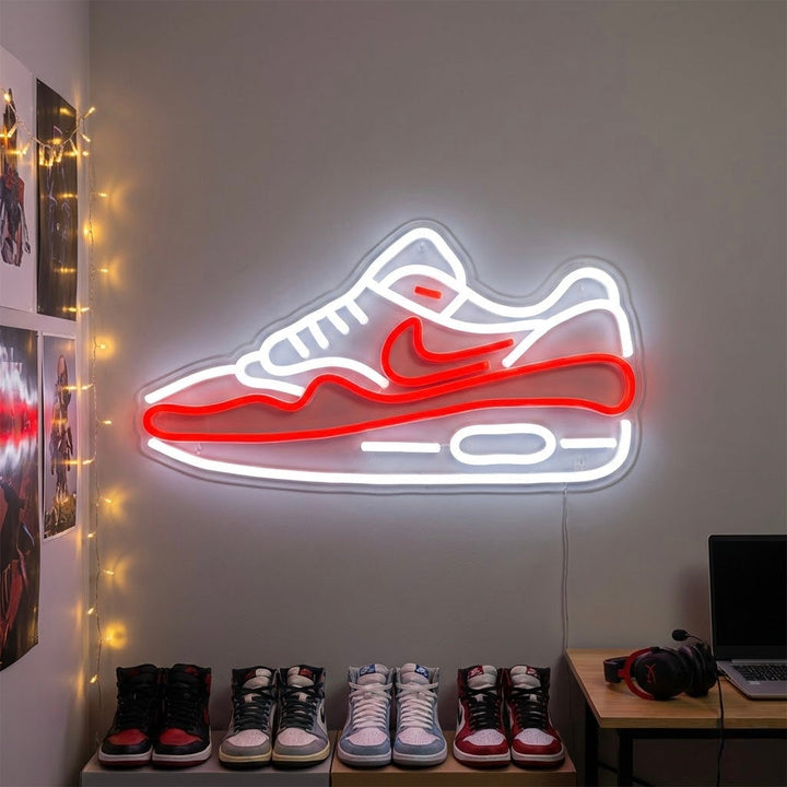 "NK Air Max 1 Sneaker" Neonskylt