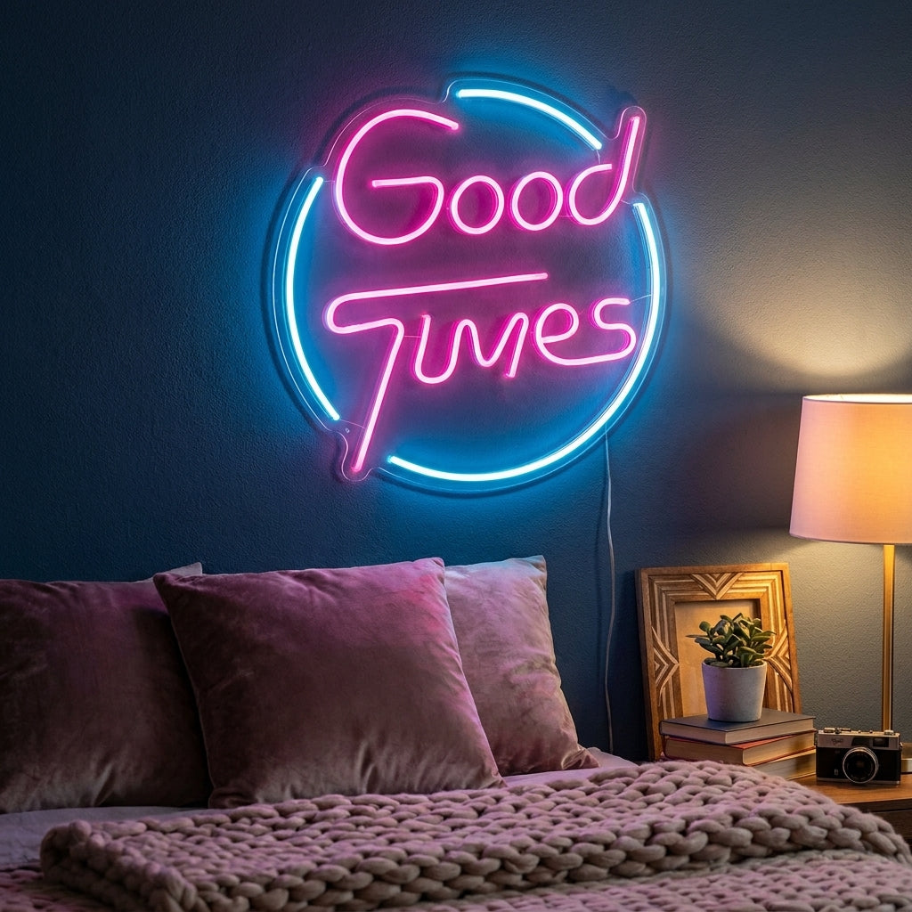 "Good Times" Neonskylt