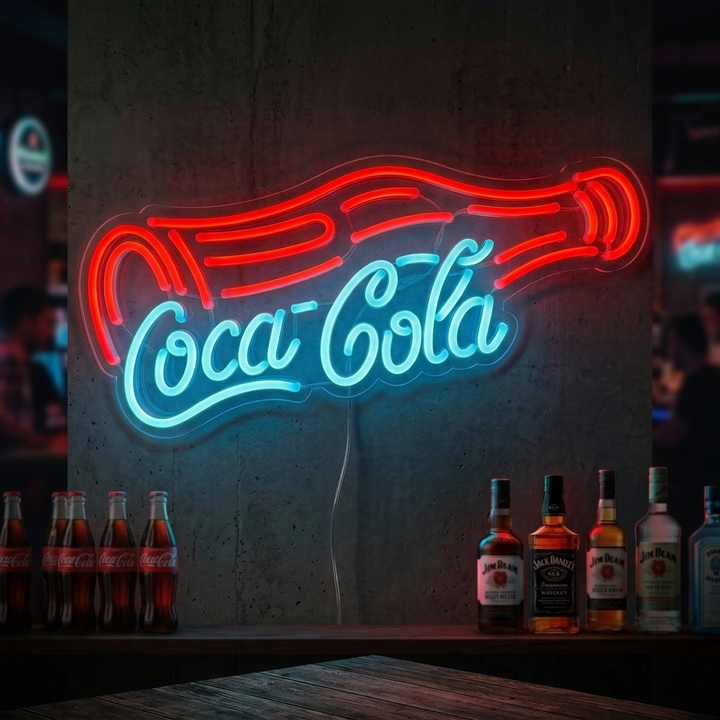 "Coca Cola" Neonskylt