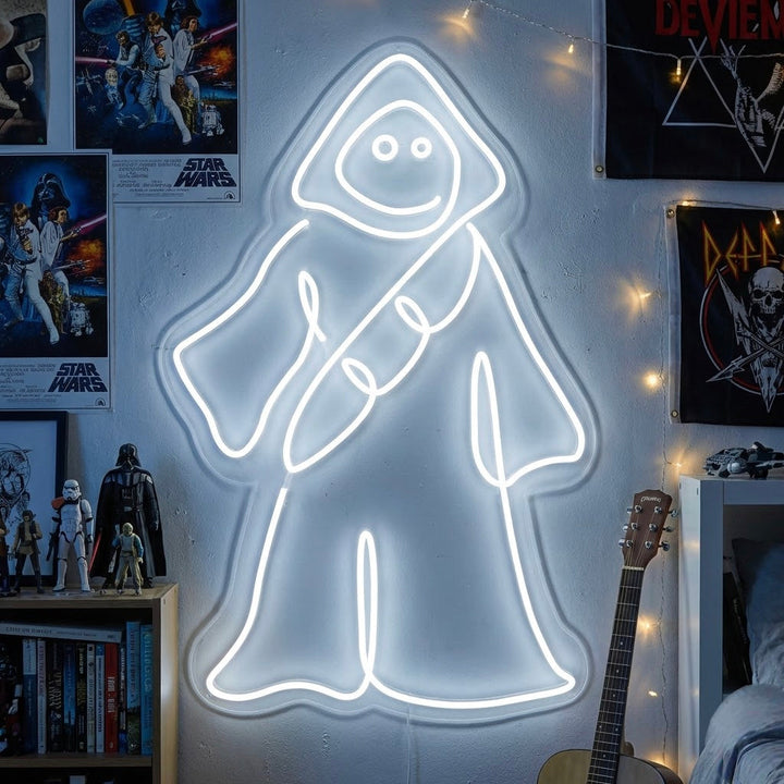 "Jawa Sandfolk" Neonskylt