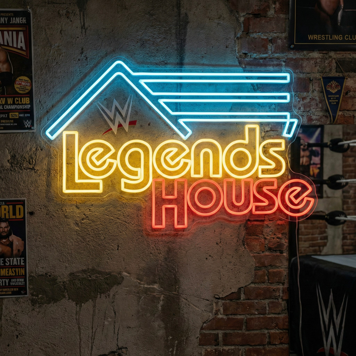 "Wwe Legends House" Neonskylt