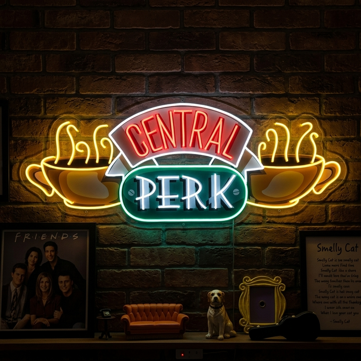 "Central Perk" Neonskylt