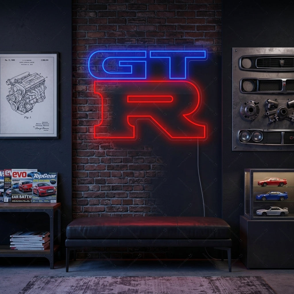 "GTR Logo" Neonskylt