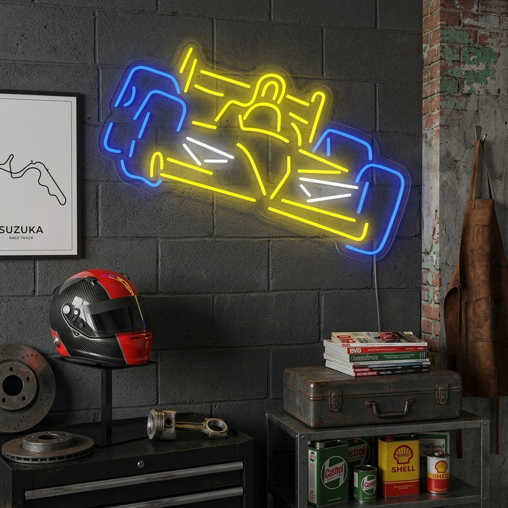 "Formel A Racing" Neonskylt