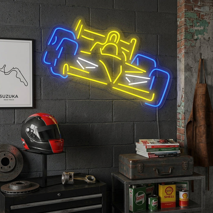 "Formel A Racing" Neonskylt